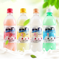 九日冰祖牛奶酸奶柠檬西柚味碳酸饮料苏打水500ml*4瓶装