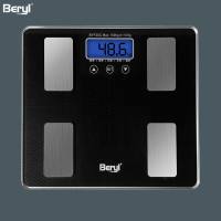 贝雅（Beryl）充电电子脂肪秤BYF20C-1白色