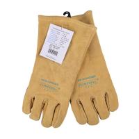 斜拇指款特殊柔电焊手套 杜邦防火线防火耐磨隔热(一双装)