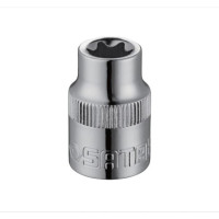 世达 10MM系列6角花形套筒E14 28.5mm 银色12709