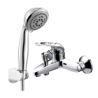 九牧 3577-S02015 手持淋浴花洒 龙头 (龙头花洒墙座软管套装)