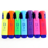 彩色荧光笔重点标记笔SP-25/28东洋荧光笔 10支装