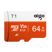 爱国者(aigo)T1 64GB TF(MicroSD)存储卡 高速版 读速97MB/s