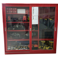 利生 微型消防站 消防应急器材防护柜 微型消防柜1800MMX600MMX1800MM(空柜)