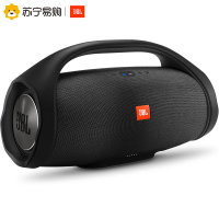 JBL BOOMBOX 音乐战神 便携式蓝牙音箱+低音炮 户外音箱 防水设计 Hifi音质 桌面音响 黑色