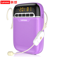 联想(Lenovo) A500小蜜蜂无线扩音器喇叭 大功率便携导游教学专用(蓝)