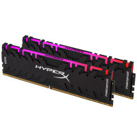 金士顿(Kingston) DDR4 3200 32GB(16G×2)套装 台式机内存条 骇客神条 Predator系列