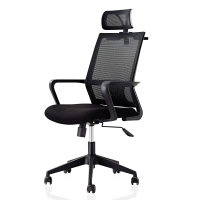 卓澳(ZHUOAO)电脑办公椅网布时尚升降转椅职员学生家用人体工学椅含头枕