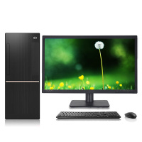 组装电脑酷睿i5 9400F/8G/250G固态/AOC显示器/华硕主板/逾辉机箱