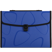 得力(5233)13格办公手提风琴包文件夹 A4票据资料收纳包 (个)