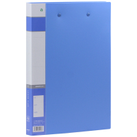 金得利(KINARY)AF605A4文件夹双夹强力夹蓝色