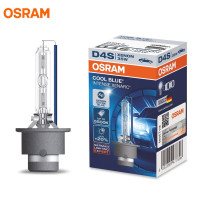 欧司朗OSRAM氙气灯汽车大灯灯泡D4S远光灯近光灯原车替换前大灯高亮35W色温5500K进口单支装CBI