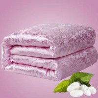 四季蚕丝被 HQ1.8*2.2m款式随机