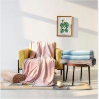 2019新款 云锦绒毯(藕粉/驼色/灰色/蓝色)230*200cm