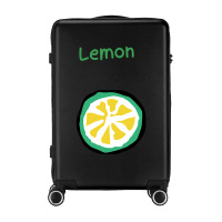 柏然 卡通柠檬拉杆箱 小清新网红ins学生行李箱 20寸