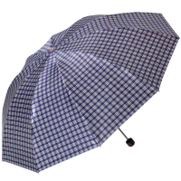 天堂伞 丁格三折商务晴雨伞太阳伞 359D F藏青