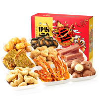 来伊份潮吉年运套盒1150g坚果混合炒货肉类零食送礼整箱 1150g