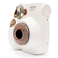 富士（FUJIFILM）INSTAX拍立得胶片相机一次成像 mini7C 富士小尺寸 奶咖棕色套装 含20张白边相纸
