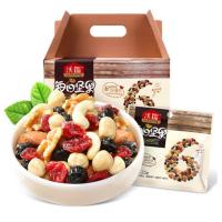 沃隆(wolong) 每日坚果 混合坚果 原味 坚果炒货 休闲零食 A款 30袋 750g