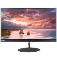 联想(ThinkVision) X24i 23.8英寸窄边框IPS屏电脑显示器 大唐