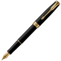 派克(PARKER) 卓尔系列 2015卓尔磨砂黑杆金夹墨水笔