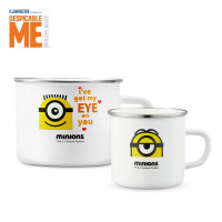 DESPICABLE ME MINION MADE神偷奶爸小黄人搪瓷对杯套装MN-JTCT06-2