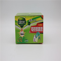 绿叶(GREEN LEAF)电热蚊香液-45夜 无香型 拖线式(1器+1瓶)GL5002(单位:盒)