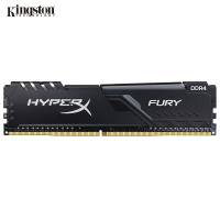 金士顿 骇客神条 Fury系列 雷电 DDR4 2400 16GB 台式机内存条 黑色(单位:条)