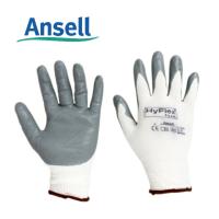 安思尔/Ansell 11-800 掌面发泡丁腈涂层手套 白纱灰胶 8/M 12双起订