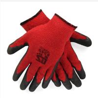 登升 349 涤棉拉绒内衬乳胶涂层手套 均码 12双装