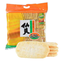 520g饼干 大米饼膨化米果饼干小吃年货(3000袋起订)
