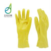 东亚 028 PVC浸塑手套 黄色 9/L 10双装