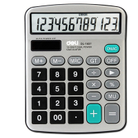 得力(deli)1837 桌上型计算器 得力计算器