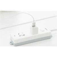 得力(deli) 18265新国标16A/4000w插座2米2组合孔