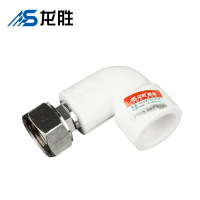 帮客材配 龙胜 PPR弯活接 DN25*3/4 120个/箱 白色 整箱销售