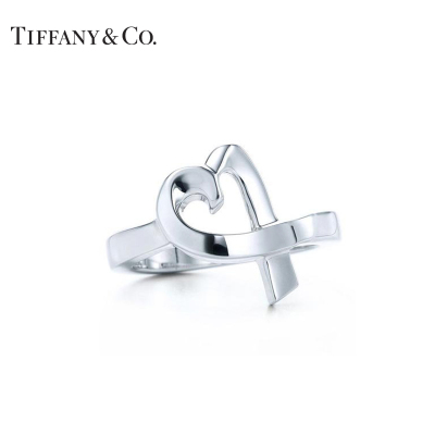 TIFFANY&CO.蒂芙尼 925银毕加索爱心戒指