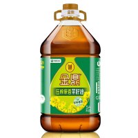 金鼎压榨纯香菜籽油5L