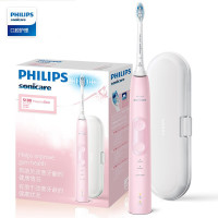 飞利浦(PHILIPS) 电动牙刷 声波震动牙刷成人声波震动牙刷(自带牙刷盒) 3种模式 力度感应 HX6856/12