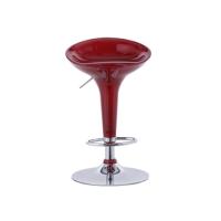 永立吧椅 玻璃钢面不锈钢喇叭盘