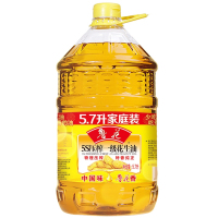 HY 鲁花5S压榨一级花生油 5.7L
