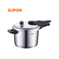 苏泊尔(SUPOR)YW24L1 蓝眼不锈钢压力锅高压锅快锅煲汤24cm 电磁炉燃气灶通用