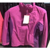 冲锋衣 三合一两件套冲锋衣女款 紫红色L/170