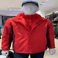 冲锋衣三合一两件套冲锋衣男款 红色XL/180