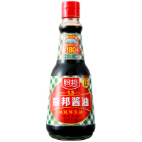 厨邦 酱油 特级生抽 180天酿造酱油 头道经典 410ml (一瓶装)