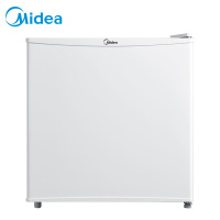 美的(Midea)45升 单门迷你冰箱冷藏租房宿舍办公家用电冰箱 小型 节能静音不占地BC-45M(白色)