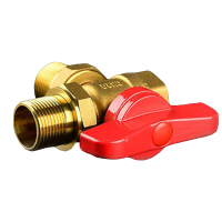 东誉达 黄铜暖气三通调节阀 DN25 1寸