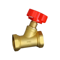 东誉达 黄铜静态平衡阀中央空调风机盘管供暖铜平衡阀 DN25 1寸