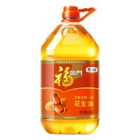 [规格:1桶装 5L/桶]油 浓香压榨 一级花生油 食用油 农家花生油 家庭烹饪食用油 福临门