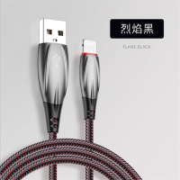 品胜LightningFRDJ点睛烈焰灯显数据充电线(1.8m)纸质彩盒装-国内版CN