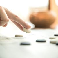 得力围棋(单色)(盒)6739DJ点睛